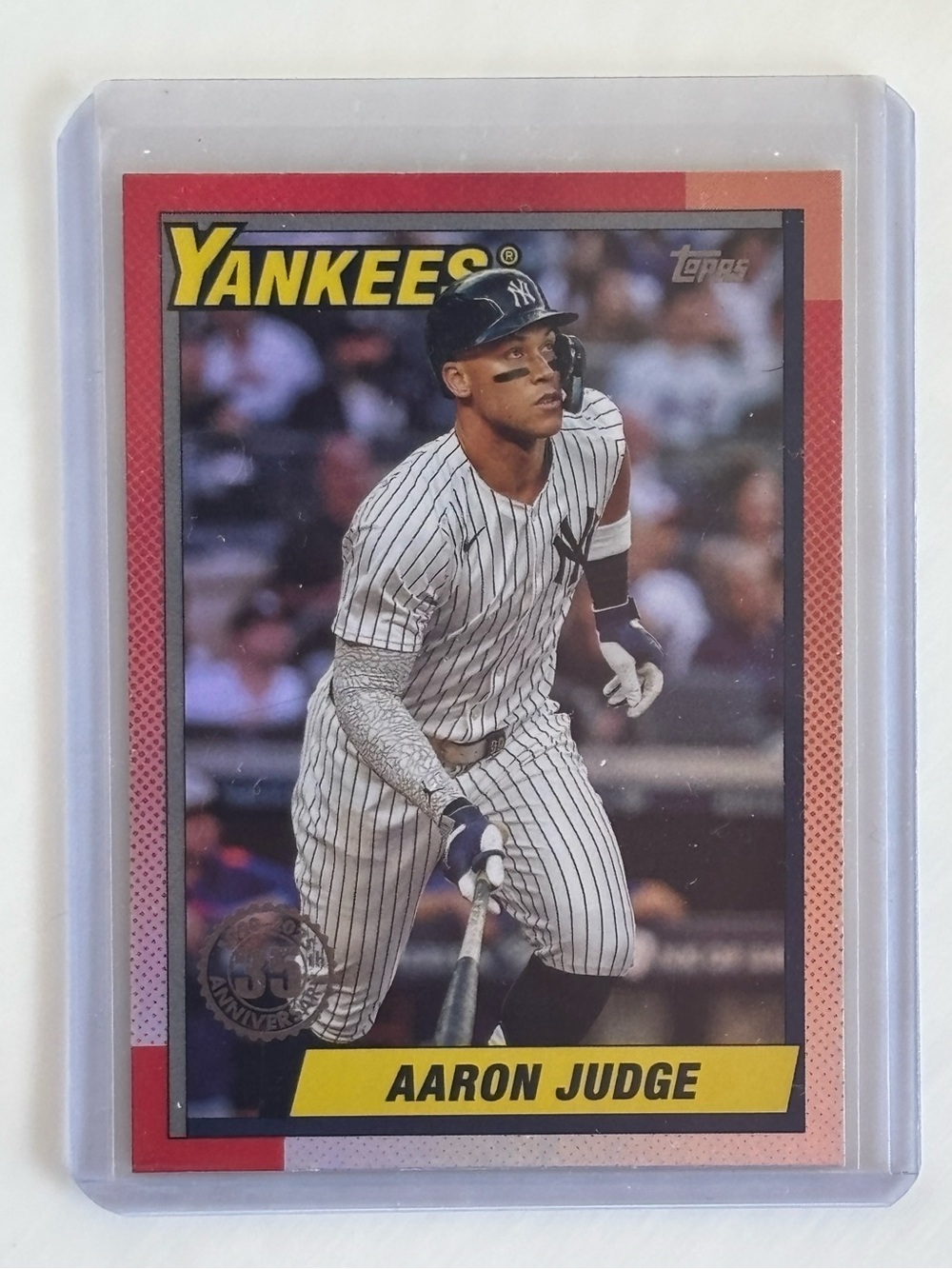 Aaron Judge 2025 Topps 1990 35th Anniversary #90-30 Yankees